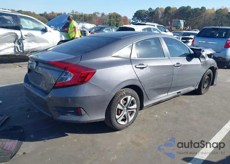 2018 Honda Civic Lx z USA, uszkodzony, nr VIN 2HGFC2F57JH556045